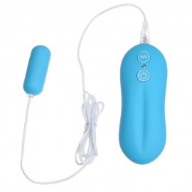 Blue 10 Speed Vibrating Bullet Multi Speed Waterproof Remote Control Vibrators Adult Toys for Women & Couples