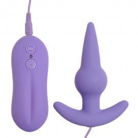 Bulb Probe Silicone Vibrating Butt Plug, Remote control 10 Function Anal Plug Vibrator, Best Anal Toys of sex product