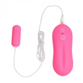 Pink 10 Function travel-friendly medium bullet vibrator Softer and smoother sex product for women & couples