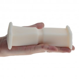 Soft TPR Vagina for Male Masturbator, Non-air release hole, rectangular masturbator Pussy Masturbation Adult Sex products