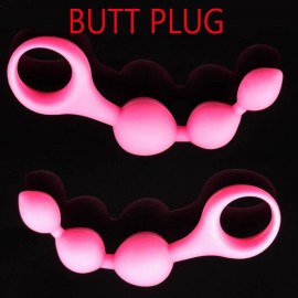 QS491  Butt Plug, Waterproof  Anal Beads,  Anal Toys for woman, sex toys, sex products