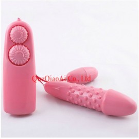 Que311 Vibrating silvery Eggs / Bullet  vibrating silvery bullet sex toy for women