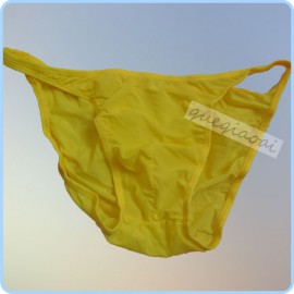 ZZ003 High quality elastic solid yellow manview men's briefs soft and comfortable low waist underwear men