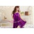Lace Sexy Cute Satin Fashion 3 Colors Black Purple White Plus Size Dress Lingerie Babydoll Costumes SKirts Free Shipping G1191