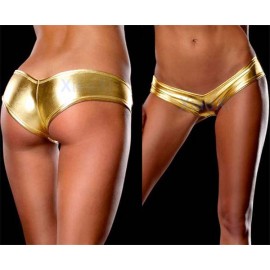 Sexy Panties Women Underwear Special Sexy Metallic Briefs Lingerie G-String Micro Thongs 16 Colors
